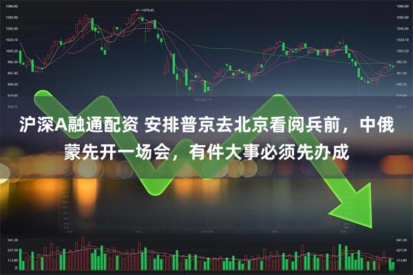 沪深A融通配资 安排普京去北京看阅兵前，中俄蒙先开一场会，有件大事必须先办成