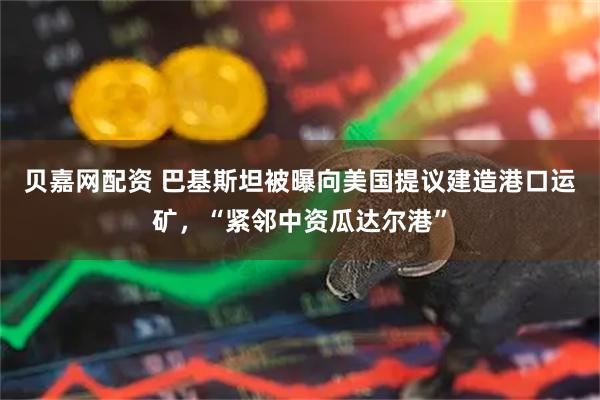 贝嘉网配资 巴基斯坦被曝向美国提议建造港口运矿，“紧邻中资瓜达尔港”