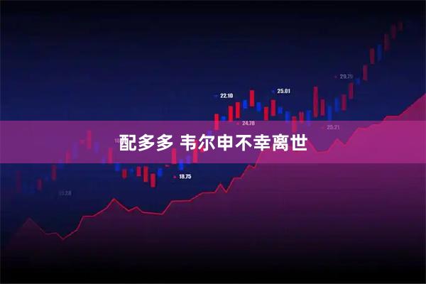 配多多 韦尔申不幸离世